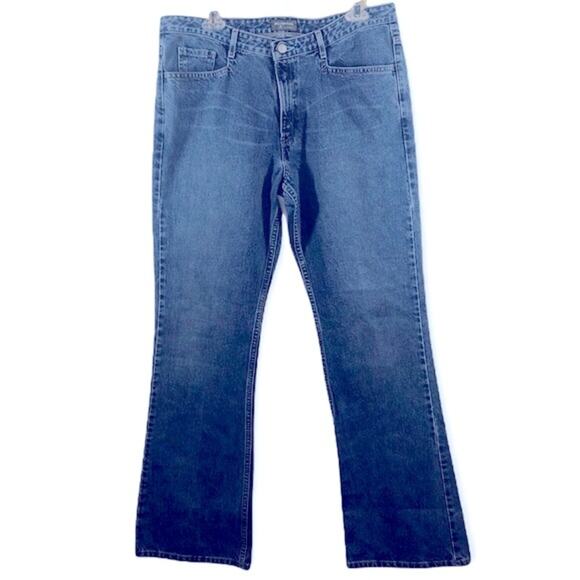 Levi's Vintage Silver Tab Y2K Baggy Straight High Waist Mom Jeans size 13 Long - Picture 1 of 16
